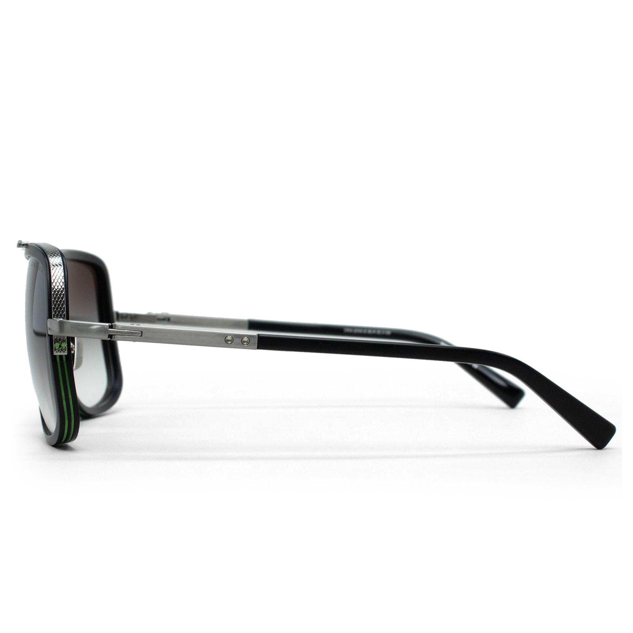 Image of Dita Eyewear DRX-2030 Mach One Black Silver Sunglasses